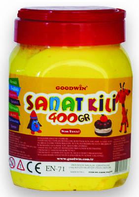 Sanat Kili Sarı 400 gr