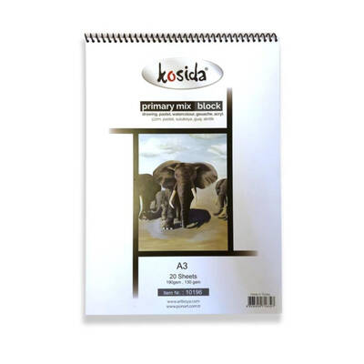 Kosida Primary Mix Block A3 130,190gsm 30 yaprak