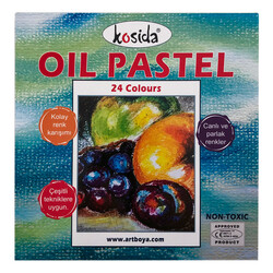 Kosida - Yağlı Pastel Boya 24 Renk