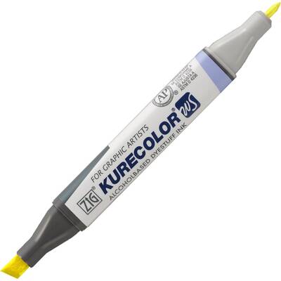 Kurecolor Twin Marker - 102 Lemon Yellow