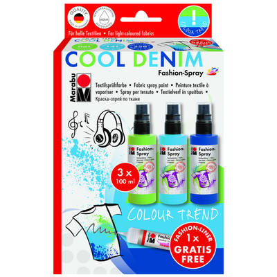 Fashion Spray Set 3 Renk Cool Denim