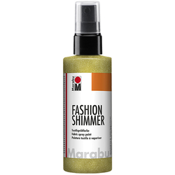 Marabu - Fashion Spray Shimmer 100ml Lemon