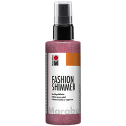 Marabu - Fashion Spray Shimmer 100ml Red