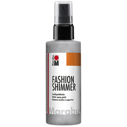 Marabu - Fashion Spray Shimmer 100ml Silver