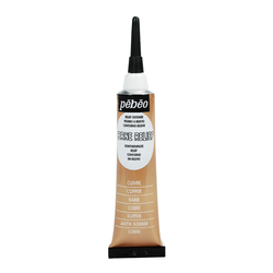 Pebeo - Cam Boya Kontürü 20ml Tüp - 48000 Copper