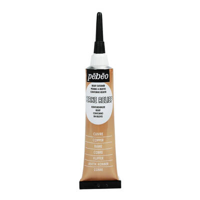 Cam Boya Kontürü 20ml Tüp - 48000 Copper