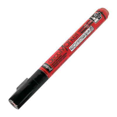 Deco Akrilik Marker - 0,7mm Red