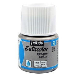 Pebeo - Setacolor Opak Kumaş Boya 45ml - 91 Grey