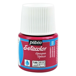 Pebeo - Setacolor Opak Kumaş Boya 45ml - 81 Rasberry