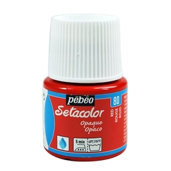 Pebeo - Setacolor Opak Kumaş Boya 45ml - 80 Red