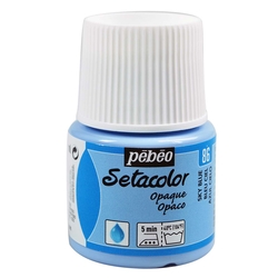 Pebeo - Setacolor Opak Kumaş Boya 45ml - 86 Sky Blue