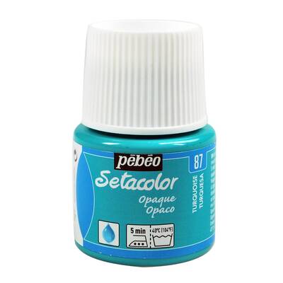 Setacolor Opak Kumaş Boya 45ml - 87 Turquoise