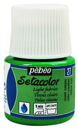 Pebeo - Setacolor Transparan Kumaş Boya 45ml Şişe - 27 Vert Lumiere