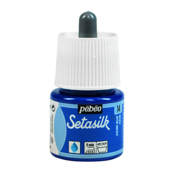 Pebeo - Setasilk İpek Boya 45ml Şişe - 14 Azure Blue