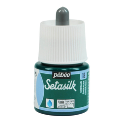 Pebeo - Setasilk İpek Boya 45ml Şişe - 18 Emerald