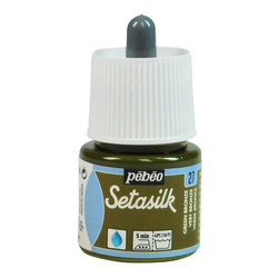 Pebeo - Setasilk İpek Boya 45ml Şişe - 27 Green Bronze