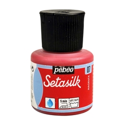 Pebeo - Setasilk İpek Boya 45ml Şişe - 07 Magenta