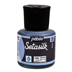 Pebeo - Setasilk İpek Boya 45ml Şişe - 26 Onyx