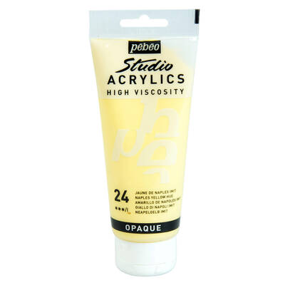 Studio Akrilik Boya 100ml 831-24 Naples Yellow