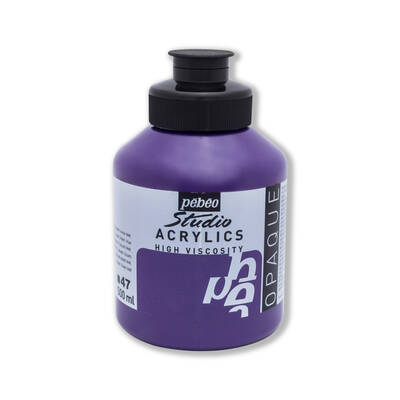 Studio Akrilik Boya 500ml Kavanoz 171-47 Dark Cobalt Violet