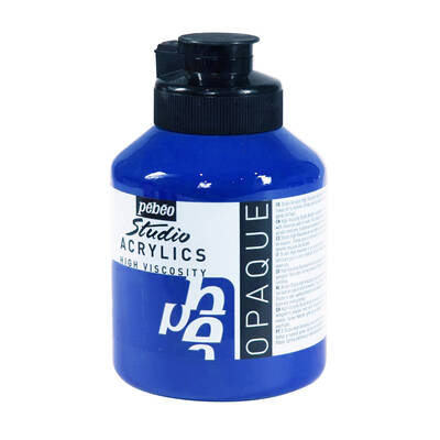 Studio Akrilik Boya 500ml Kavanoz 171-25 Light Ultramarine Blue