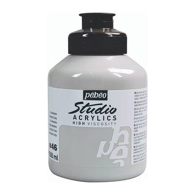 Studio Akrilik Boya 500ml Kavanoz 171-46 Naturel Grey