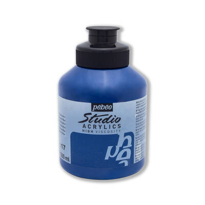 Studio Akrilik Boya 500ml Kavanoz 171-17 Phthalocyanine Blue