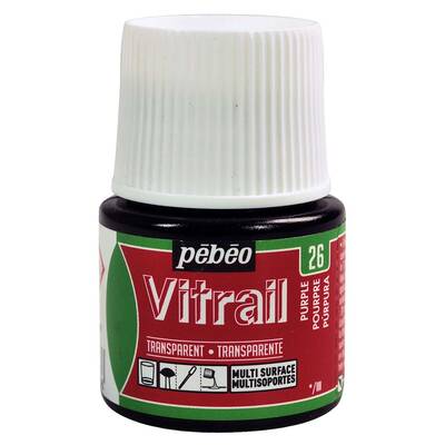 Vitrail Solvent Bazlı Cam Boya 45ml Şişe - 05026 Purple