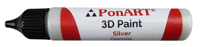 3D Paint 30 ml Gümüş