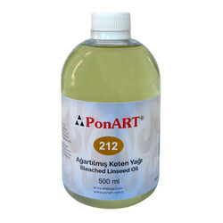 Ponart - Ağartılmış Keten Yağı 500ml