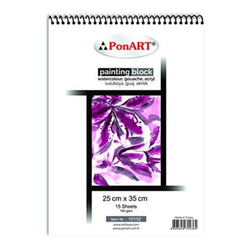 Ponart - Painting Blok 150 rg 25X35cmm 15 Yaprak