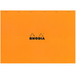 Rhodia - 420x318m A3 Kareli Bloknot Turuncu Kapak