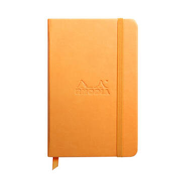 Boutique Rodiarama 9x14cm Çizgisiz Defter Orange Sert Kapak