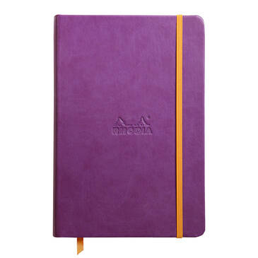 Boutique Rodiarama A5 Çizgisiz Defter Violet Sert Kapak