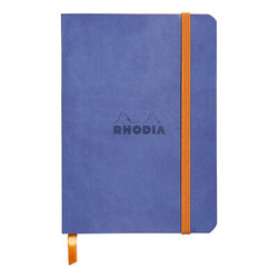 Rhodia - Boutique Rodiarama A6 Çizgili Defter Sapphire Yumuşak Kapak