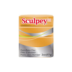 Sculpey - Sculpey III Polimer Kil Altın 57gr