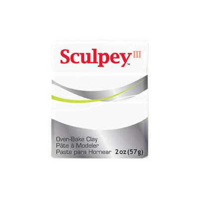 Sculpey III Polimer Kil Beyaz 57gr