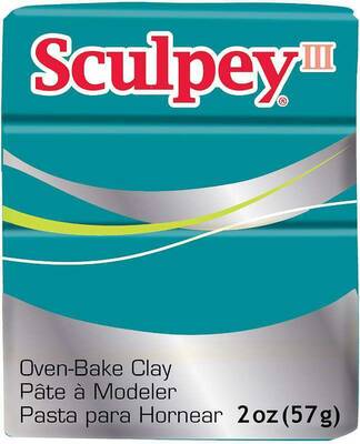 Sculpey III Polimer Kil Deniz Mavisi 57gr