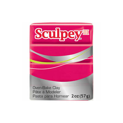 Sculpey III Polimer Kil Kırmızı 57gr