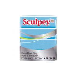 Sculpey - Sculpey III Polimer Kil Mavi İnci 57gr