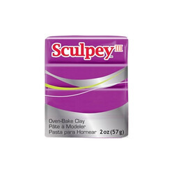 Sculpey - Sculpey III Polimer Kil Pearl Fuşya 57gr