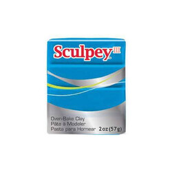 Sculpey - Sculpey III Polimer Kil Turkuaz 57gr