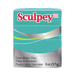 Sculpey - Sculpey III Polimer Kil Turkuaz İnci 57gr