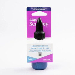 Sculpey - Likit Sculpy Polimer Kil Navy Metalik 30ml