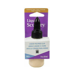 Sculpey - Likit Sculpy Polimer Kil Transparent Kehribar 30ml