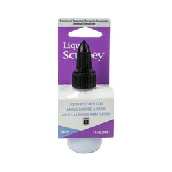 Sculpey - Likit Sculpy Polimer Kil Transparent Turkuaz 30ml