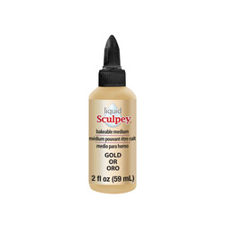 Sculpey - Likit Sculpy Polimer Kil Altın 59ml