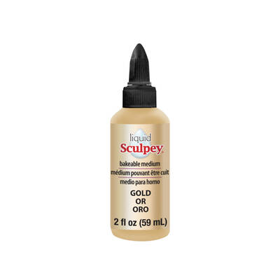 Likit Sculpy Polimer Kil Altın 59ml