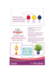 Sculpey - Likit Sculpy Polimer Kil Primary 3x30ml (1)