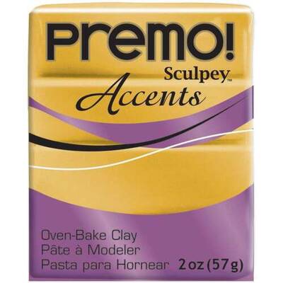 Sculpey Premo Polimer Kil 57gr 18k Altın